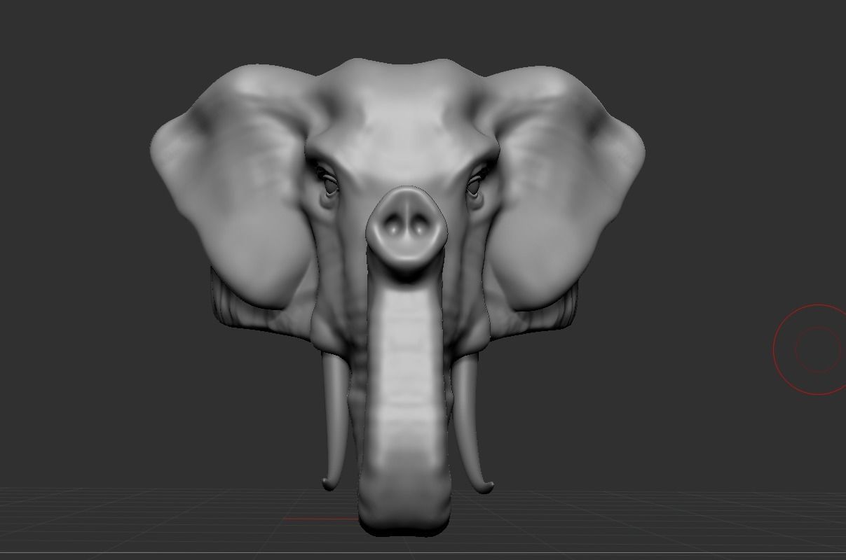 Elephant ring 3D print model_9