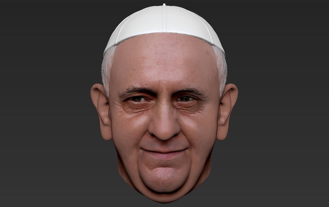 Pope Francis 3D model_15