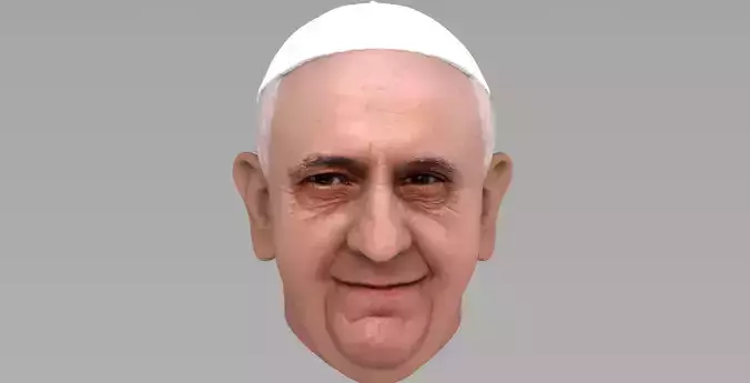 Pope Francis 3D model