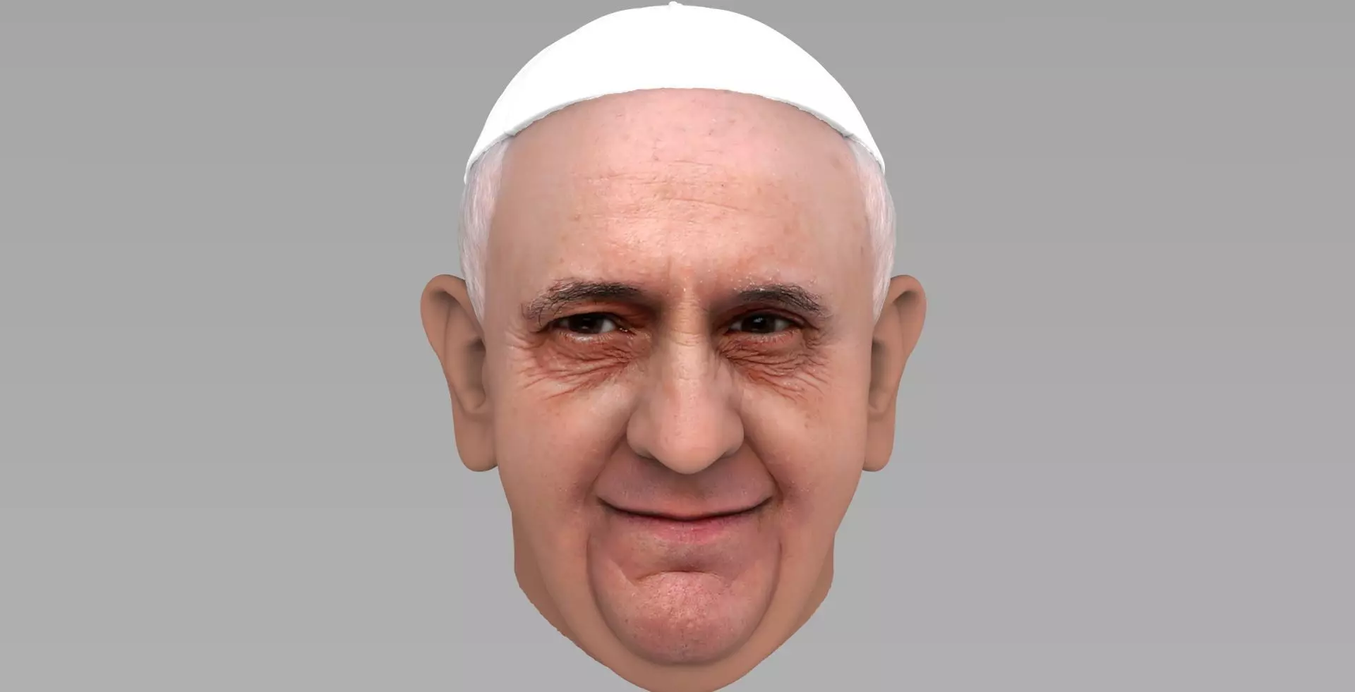 Pope Francis 3D model_0