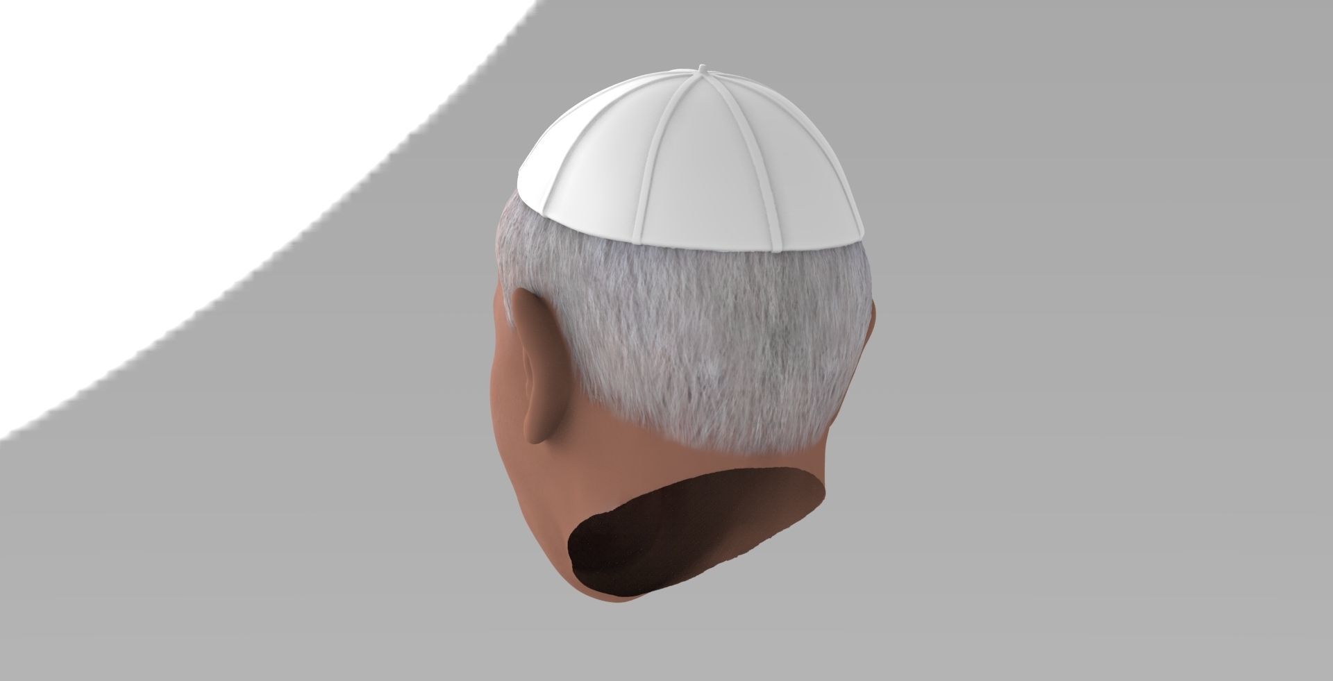 Pope Francis 3D model_4