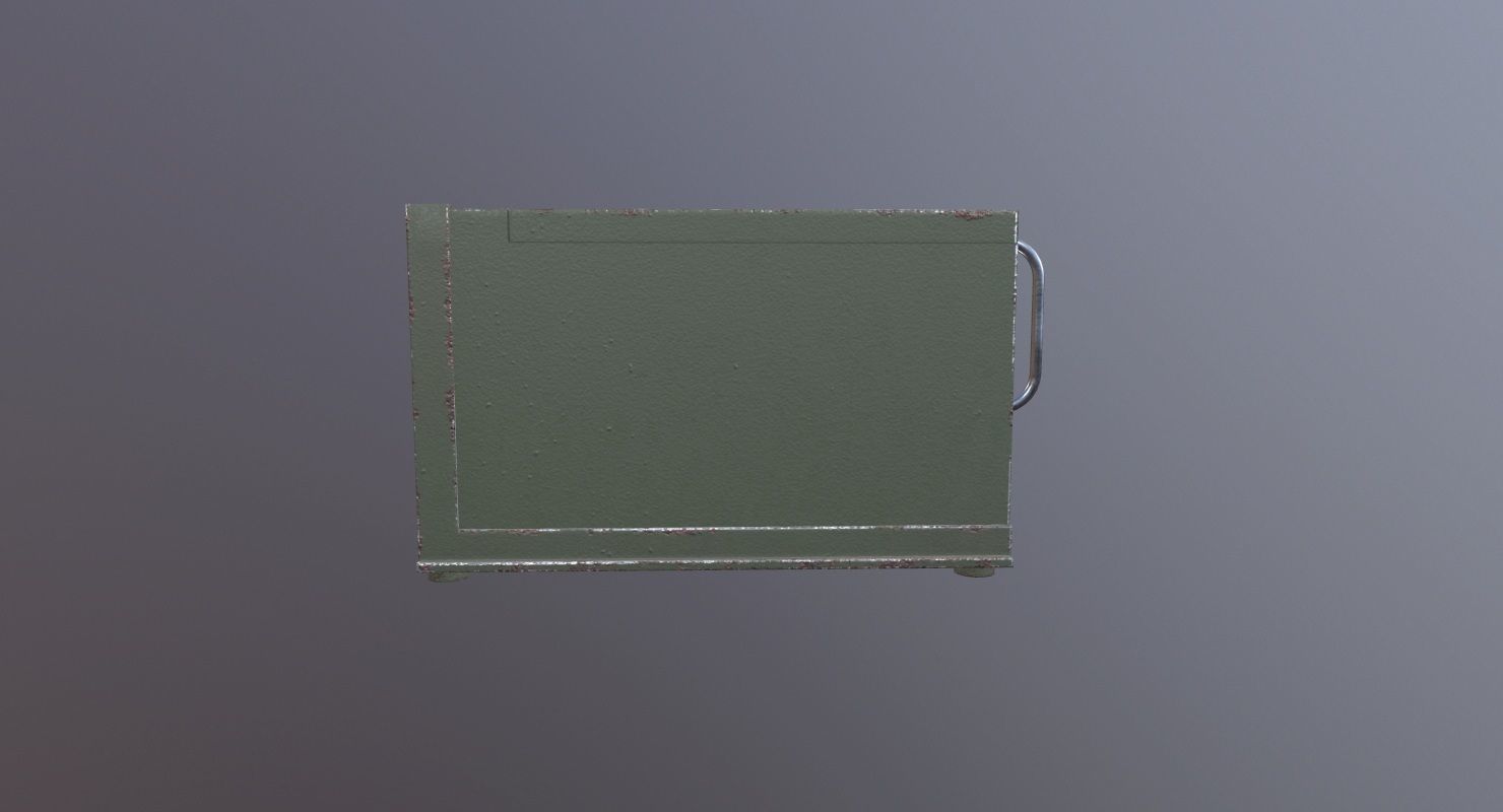 Transmitter Game Ready military device Low-poly 3D model_3