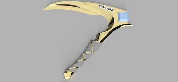 LEAGUE OF LEGENDS AKALI SICKLE KDA 3D print model