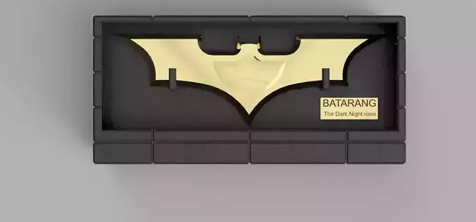 Batarang in display case
