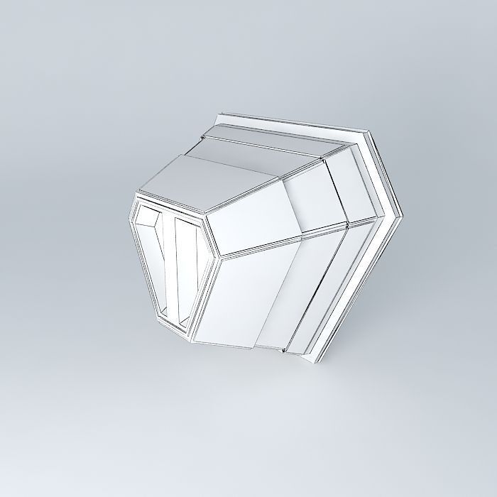 Emergency escape pod Free 3D model_3