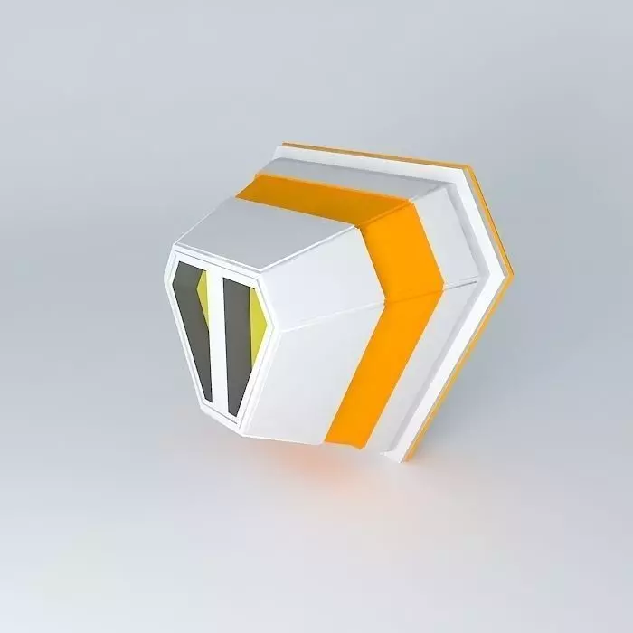 Emergency escape pod Free 3D model_0