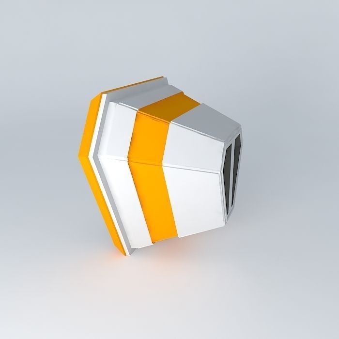 Emergency escape pod Free 3D model_1
