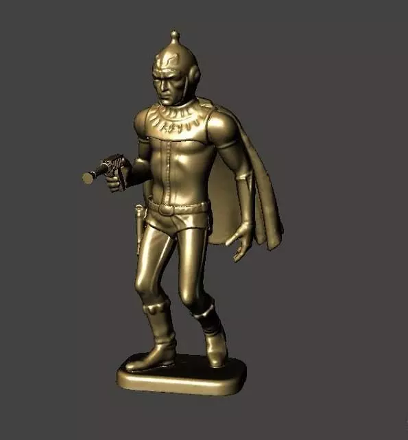 Atlantic SKYMAN toy figure from FRAZETTA 3D print model
