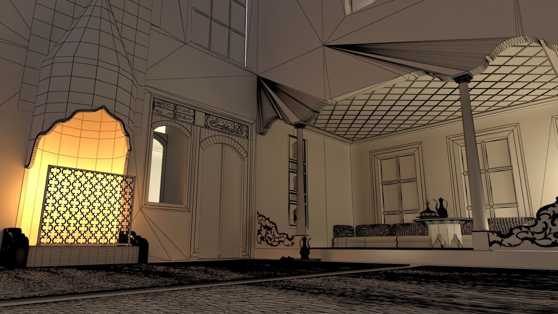 TOPKAPI PALACE 3D model_3