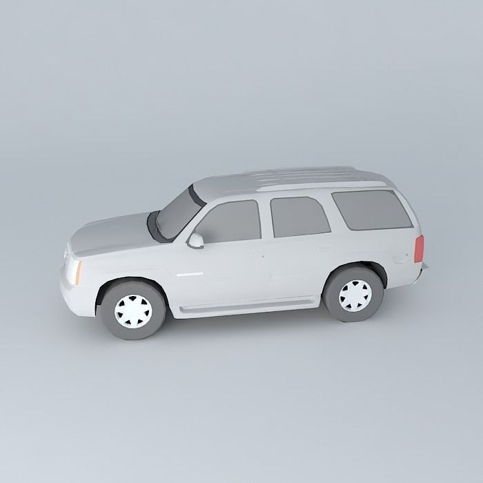 2004 Cadillac Escalade Free 3D model_2