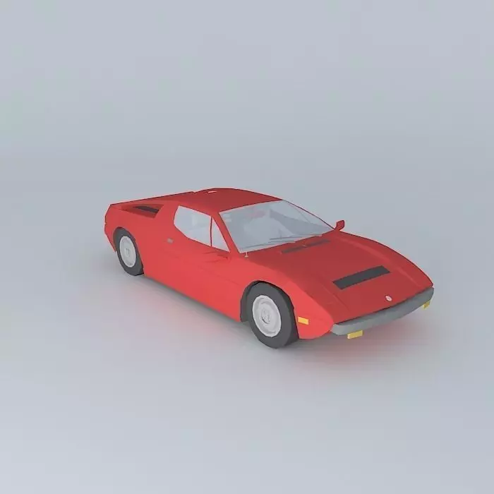 Maserati Merak Free 3D model