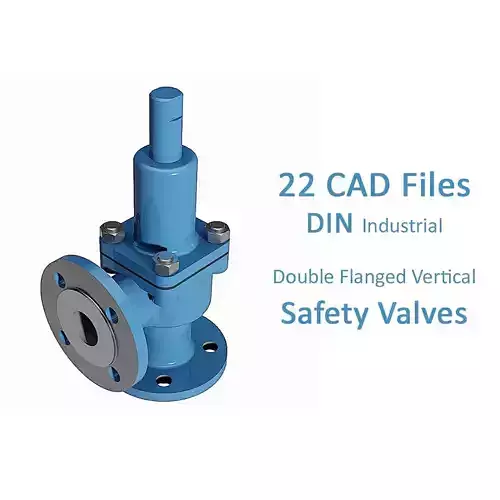 Pressure Safety Valves - DIN Flanged Ends - 