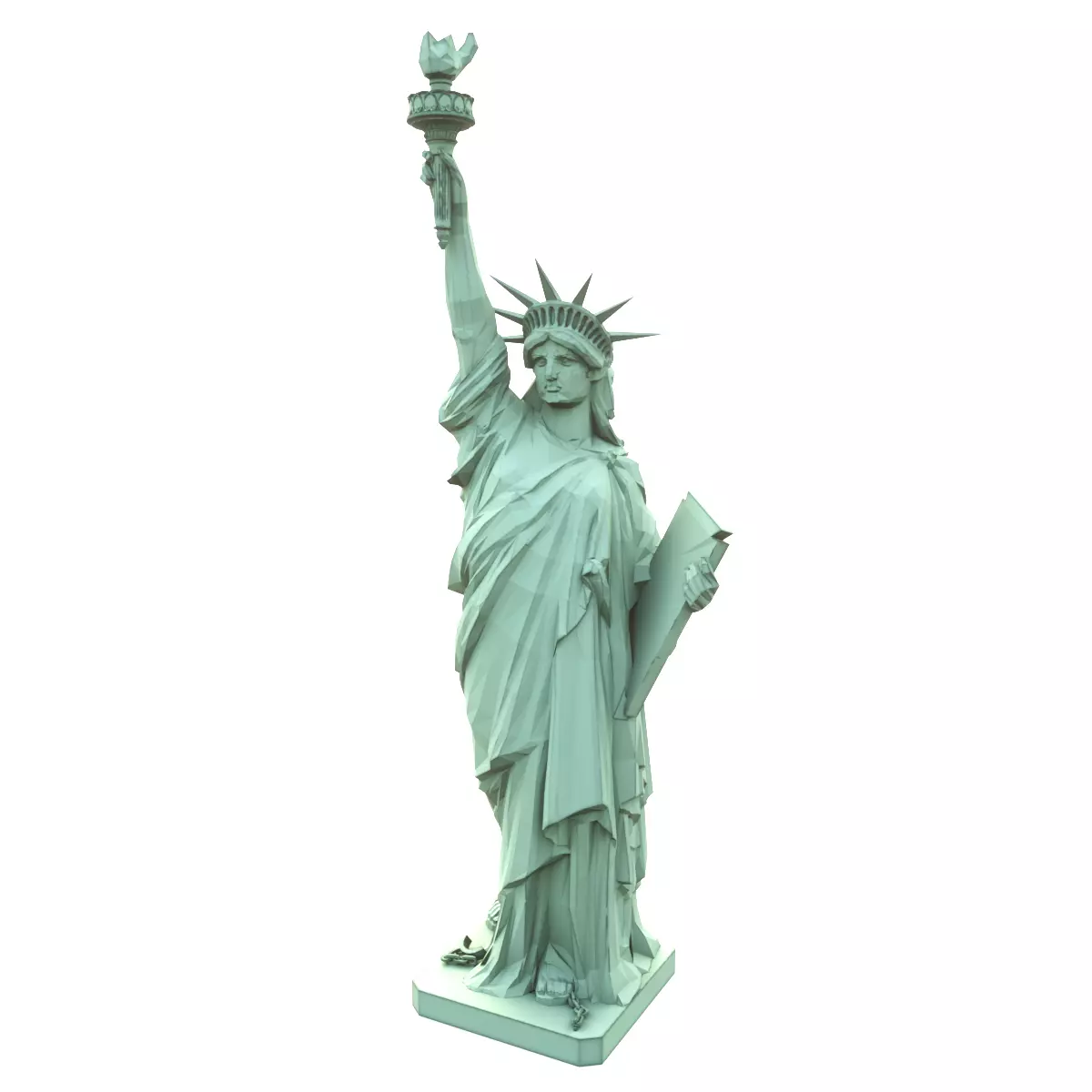 Statue of Liberty 3D model_0