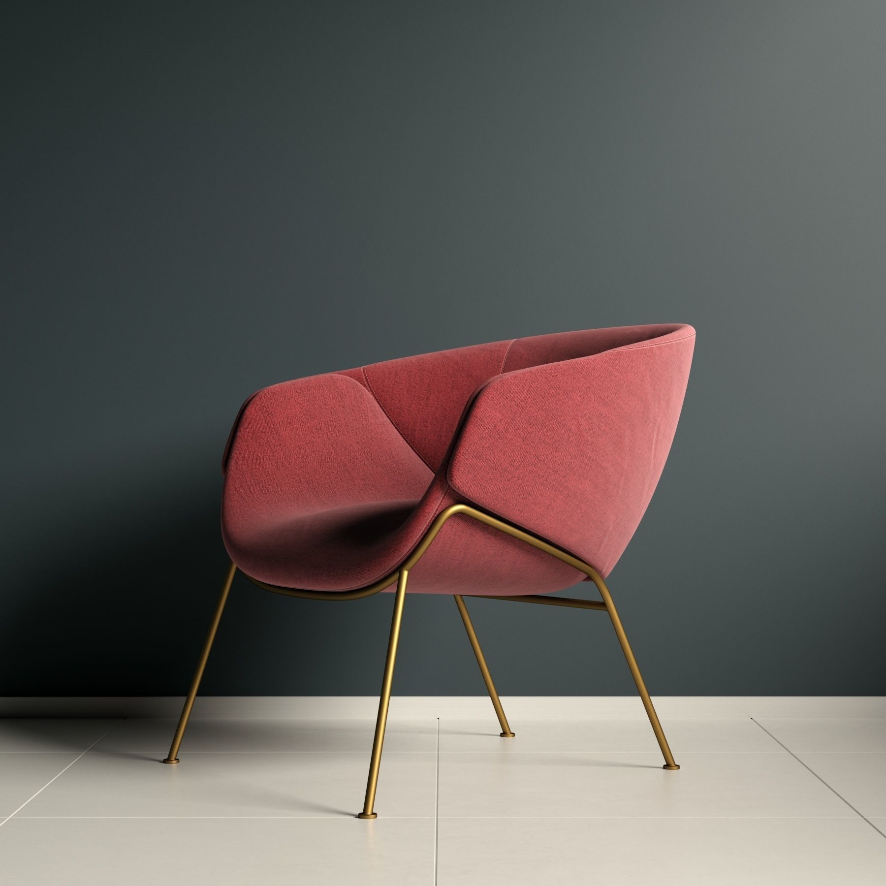 SP01 Anita Armchair Rod Base 3D model_9