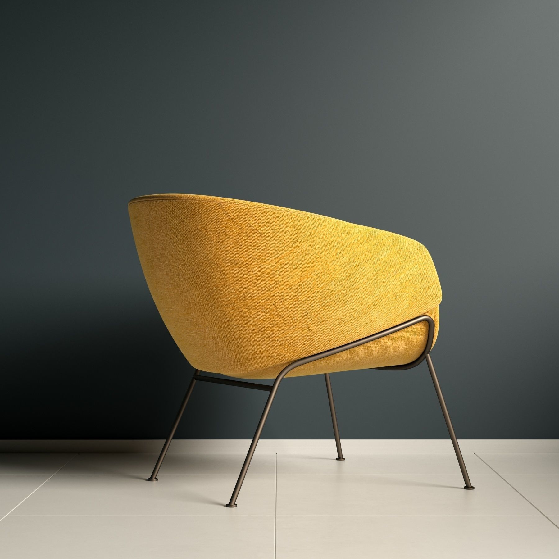 SP01 Anita Armchair Rod Base 3D model_4