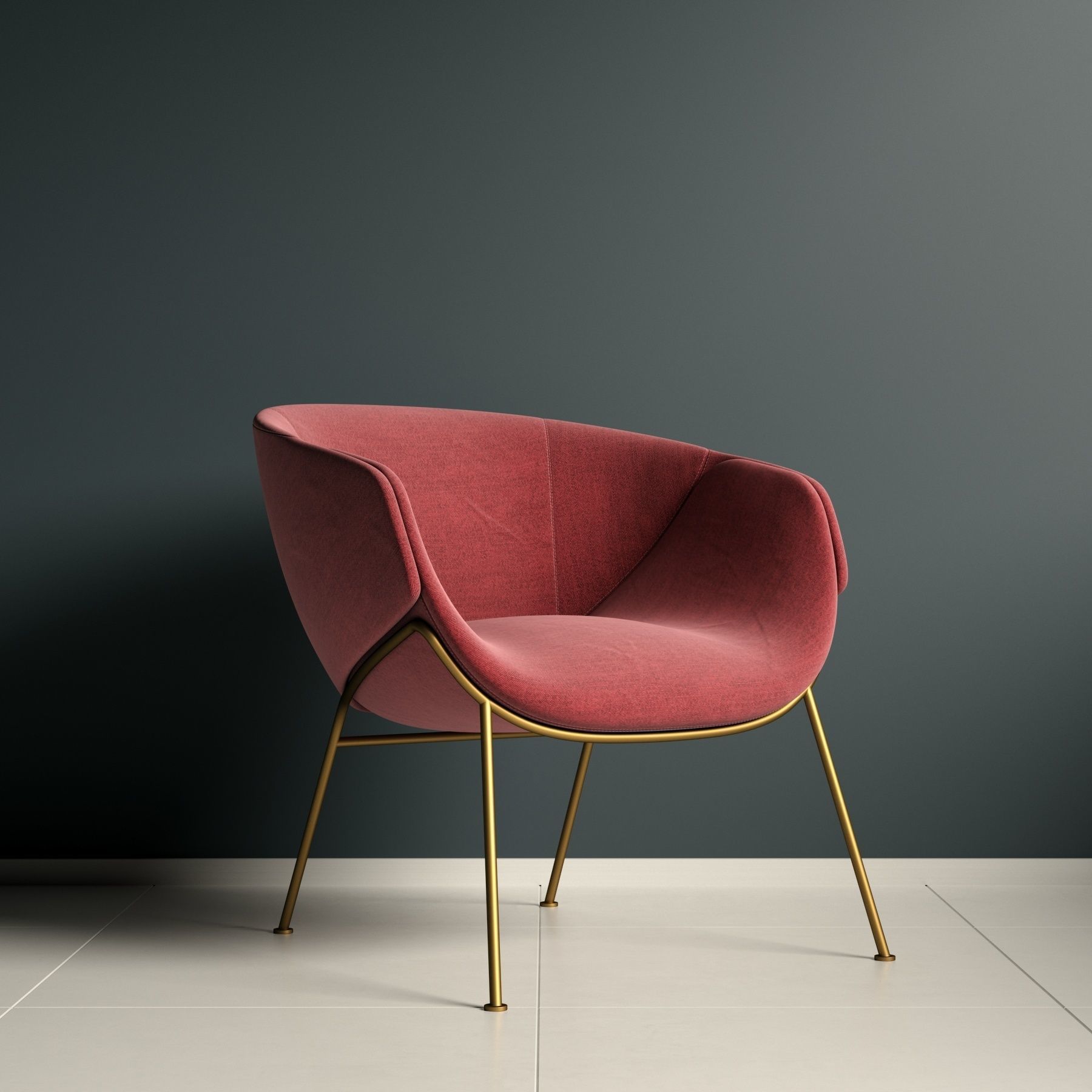 SP01 Anita Armchair Rod Base 3D model_8