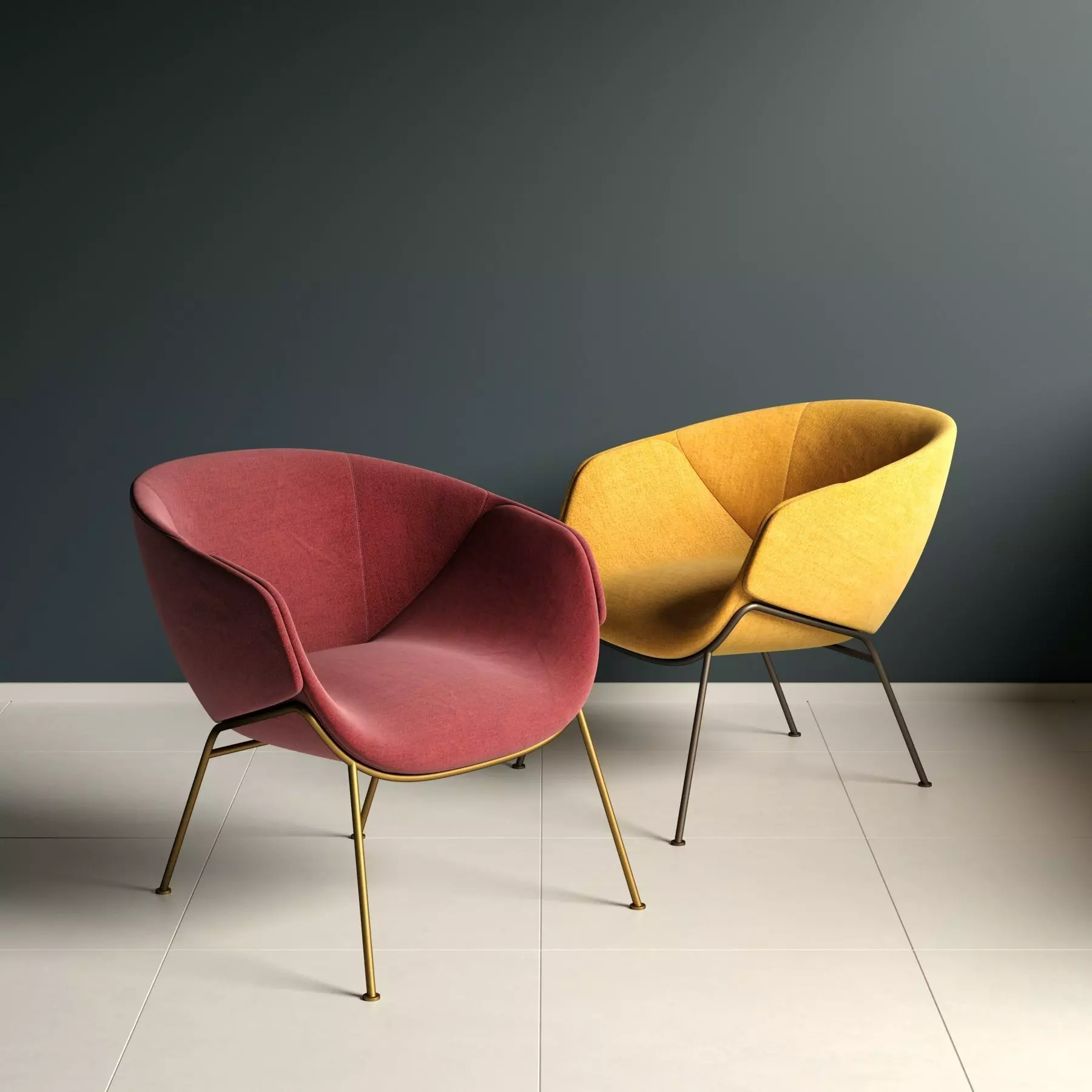 SP01 Anita Armchair Rod Base 3D model_0