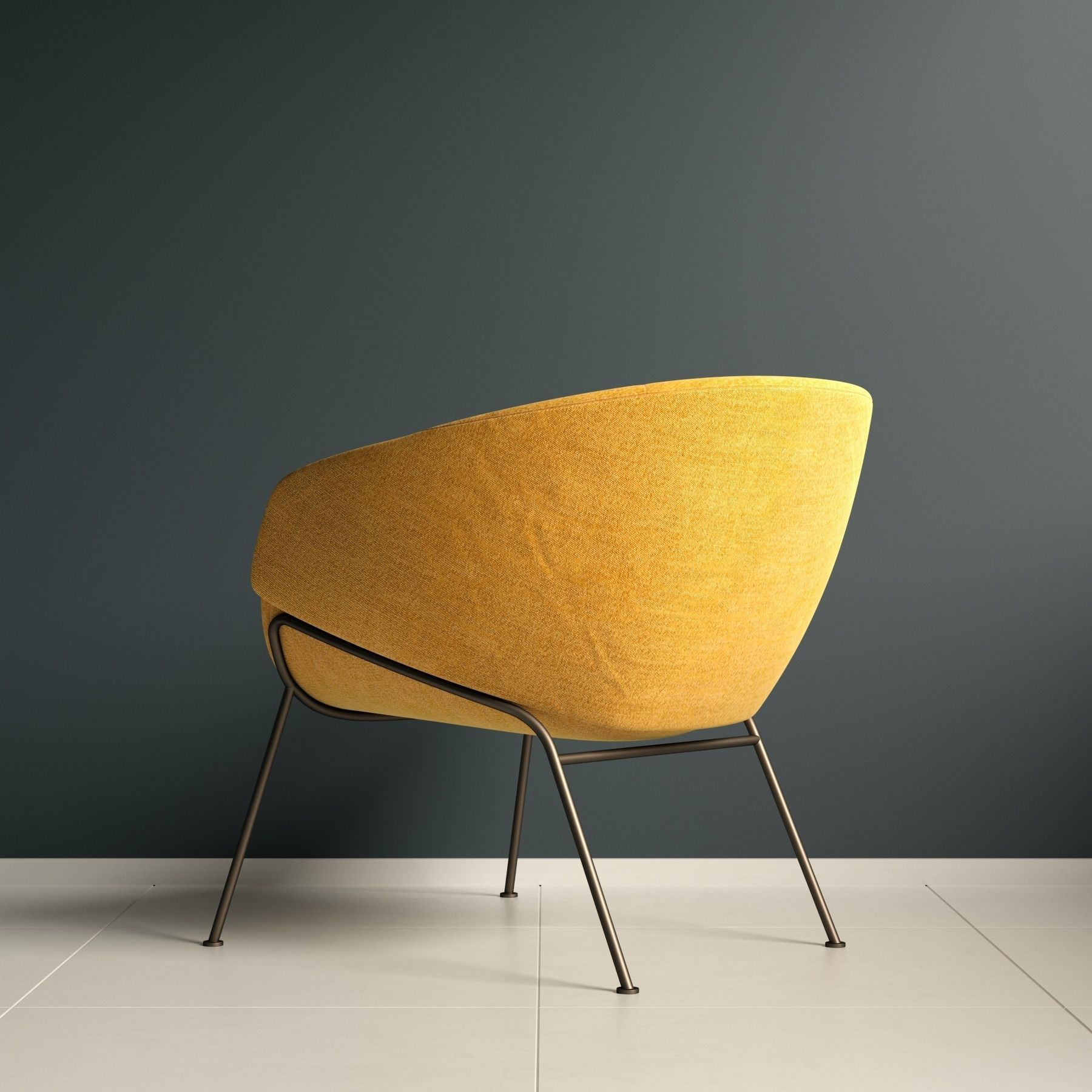 SP01 Anita Armchair Rod Base 3D model_3