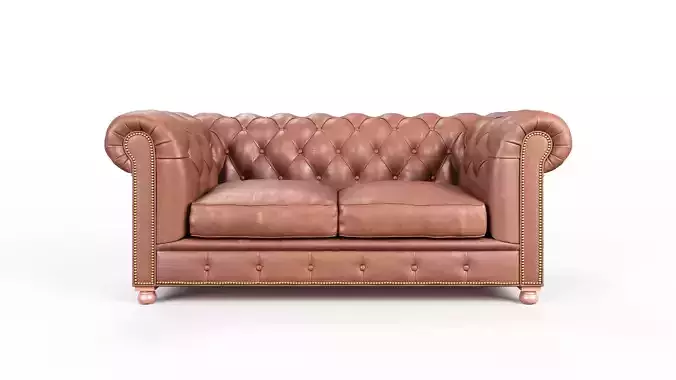 Sofa Chesterfield 3D model