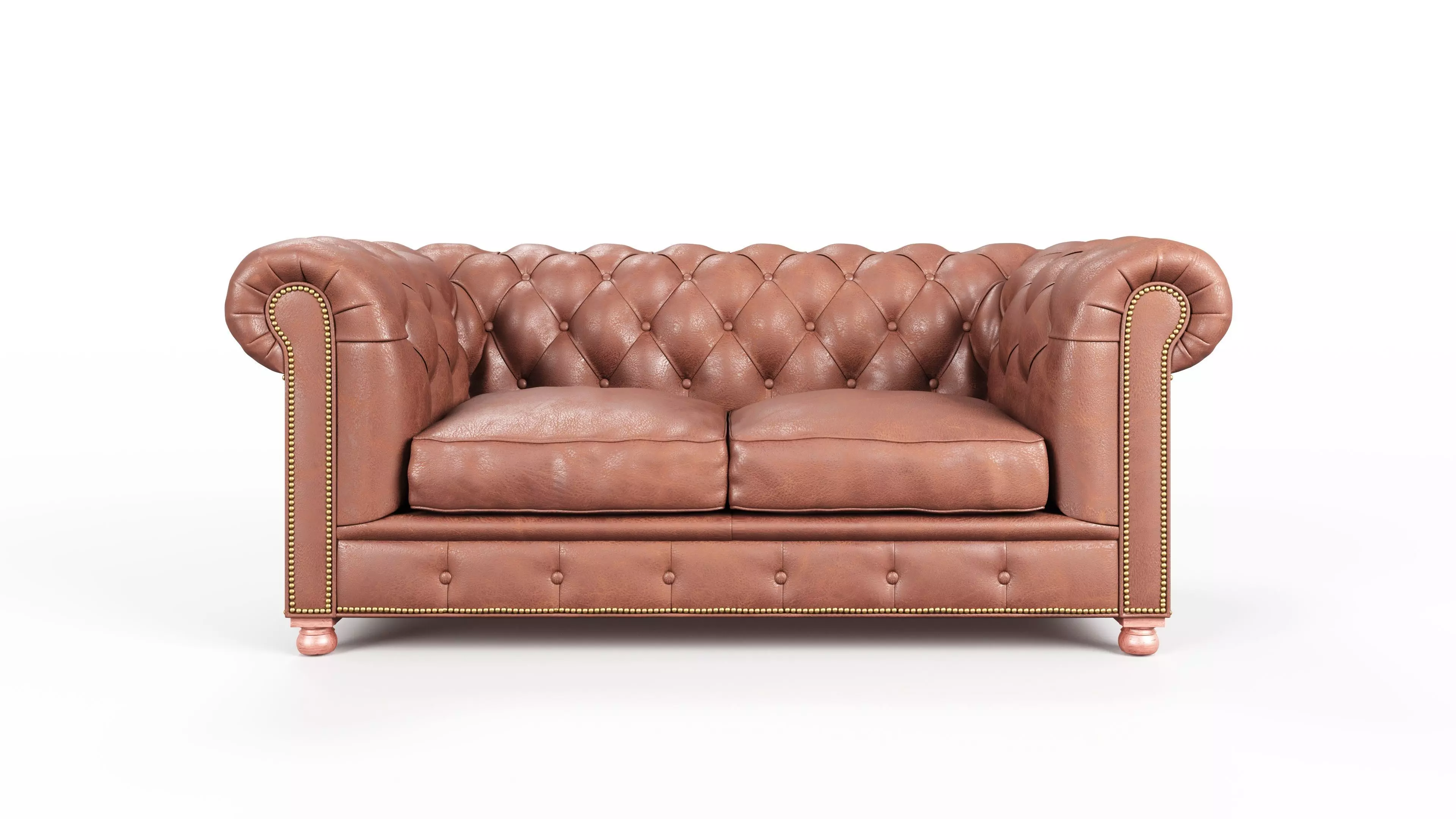 Sofa Chesterfield 3D model_0