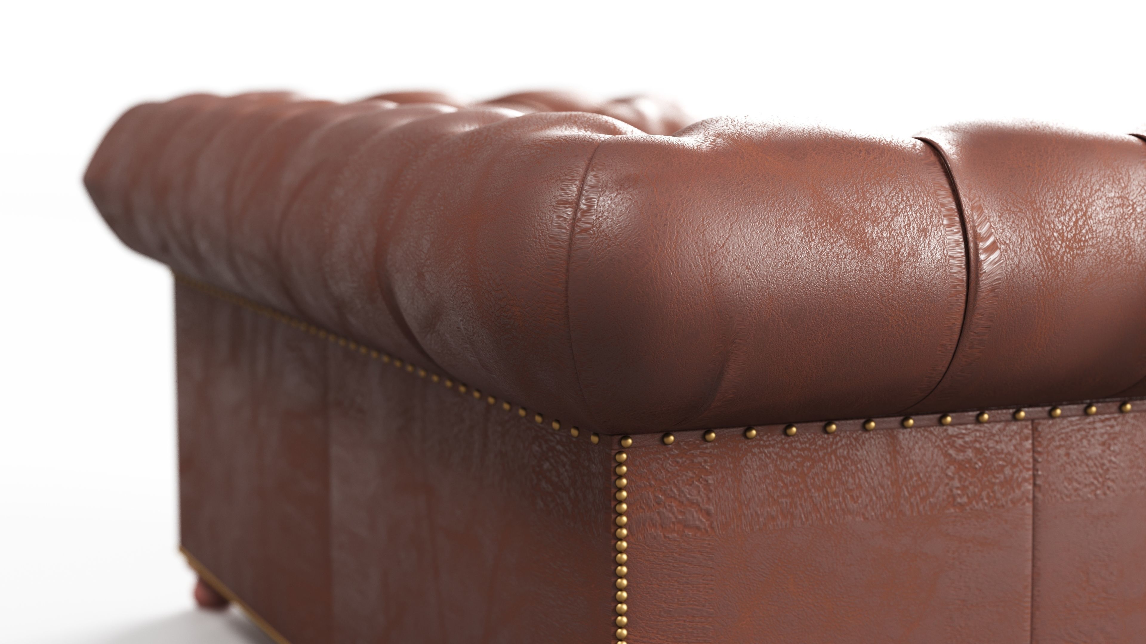 Sofa Chesterfield 3D model_4