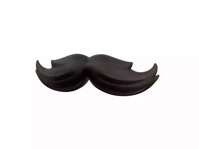 Mustache moustache 3D model