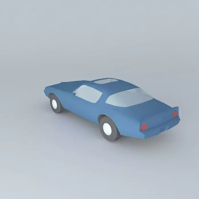 70s Pontiac Firebird Free 3D model