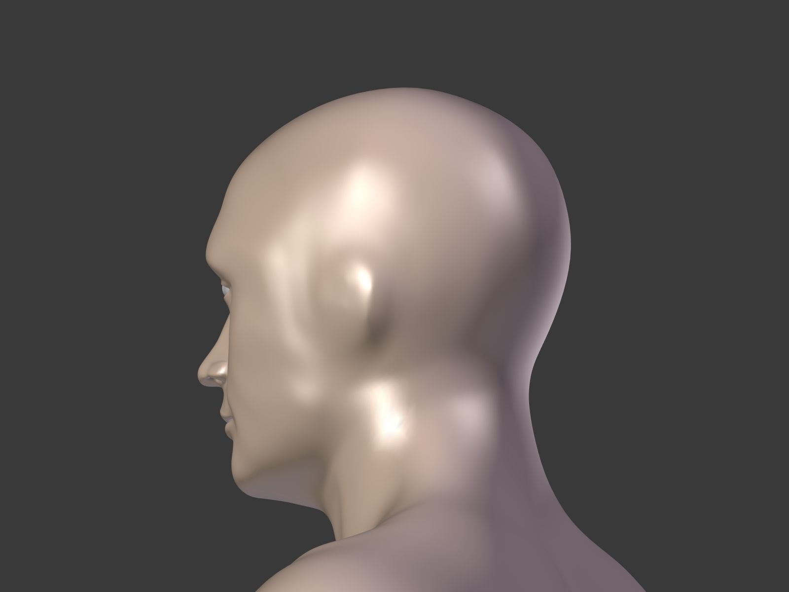 Scuba Diver Low-poly 3D model_27