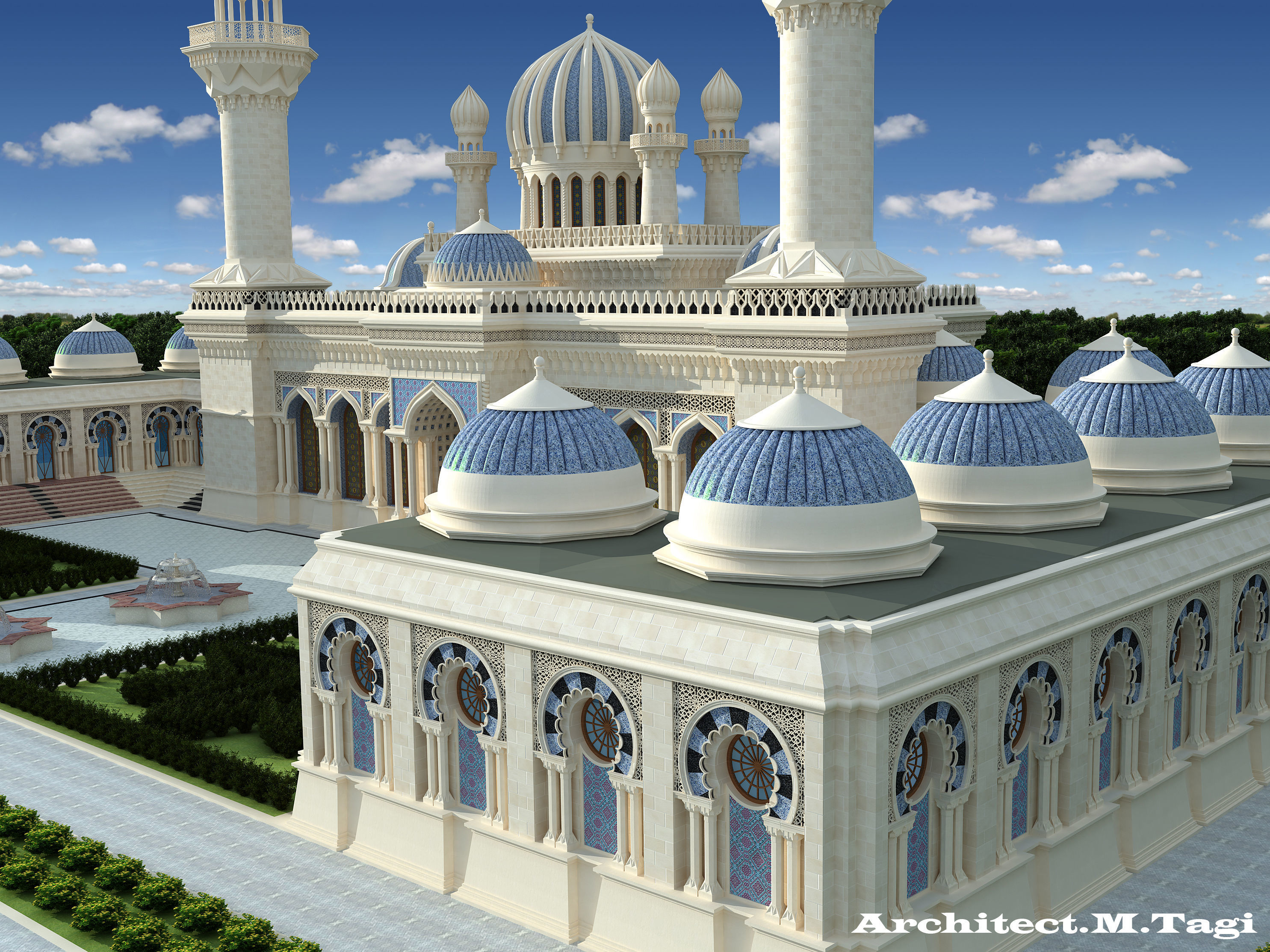 MOSQUE 3D model_11