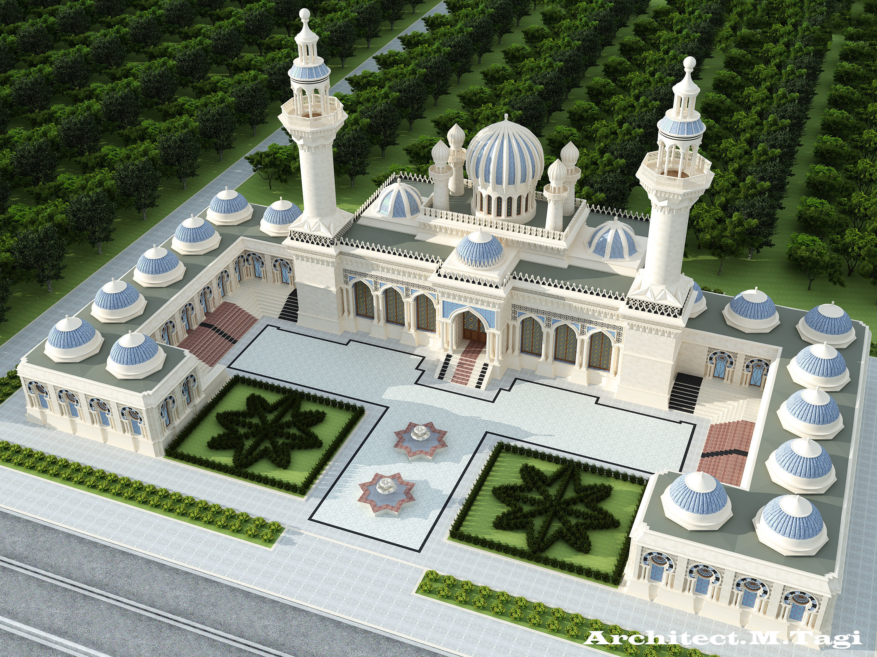 MOSQUE 3D model_8