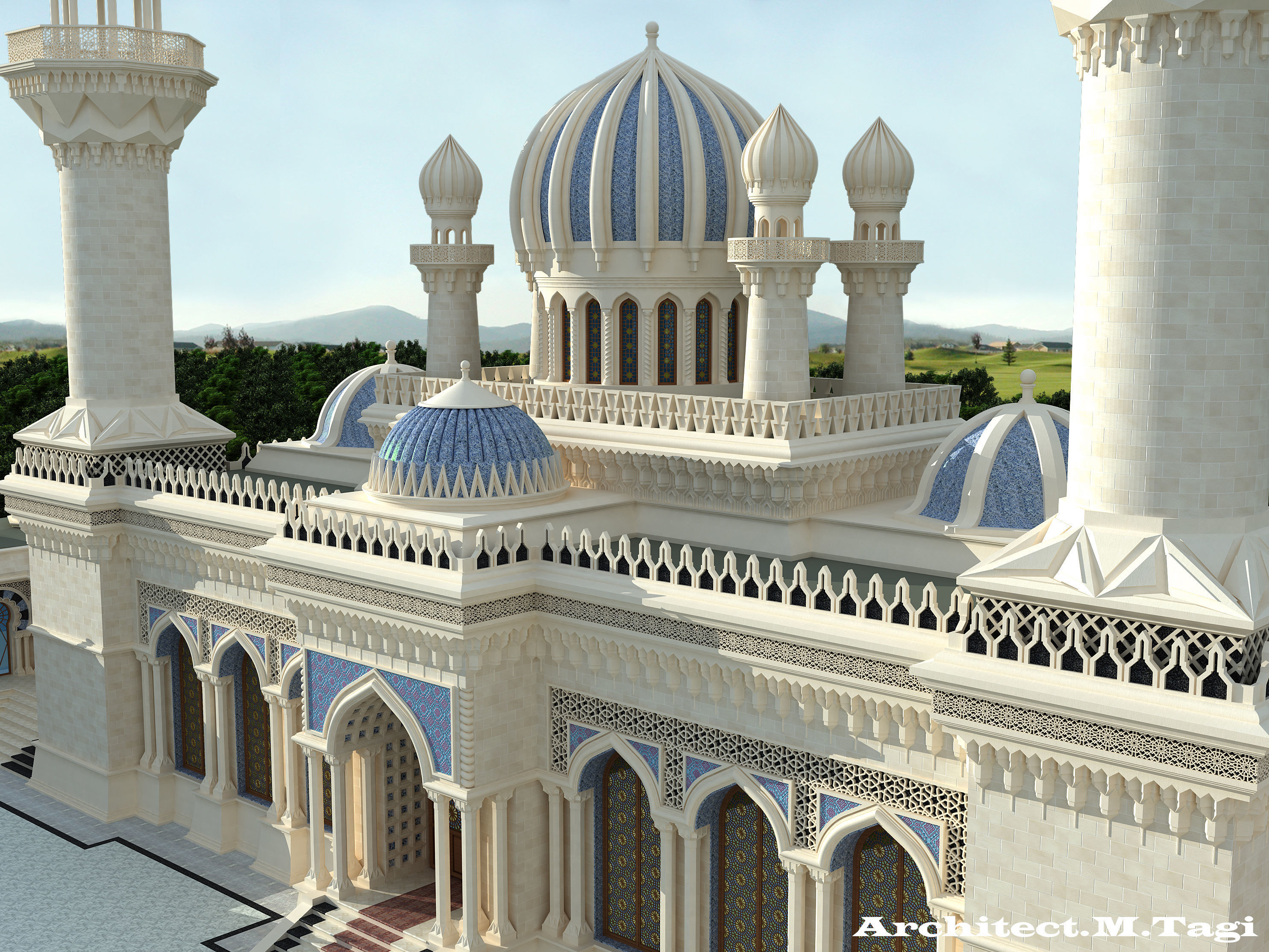 MOSQUE 3D model_6