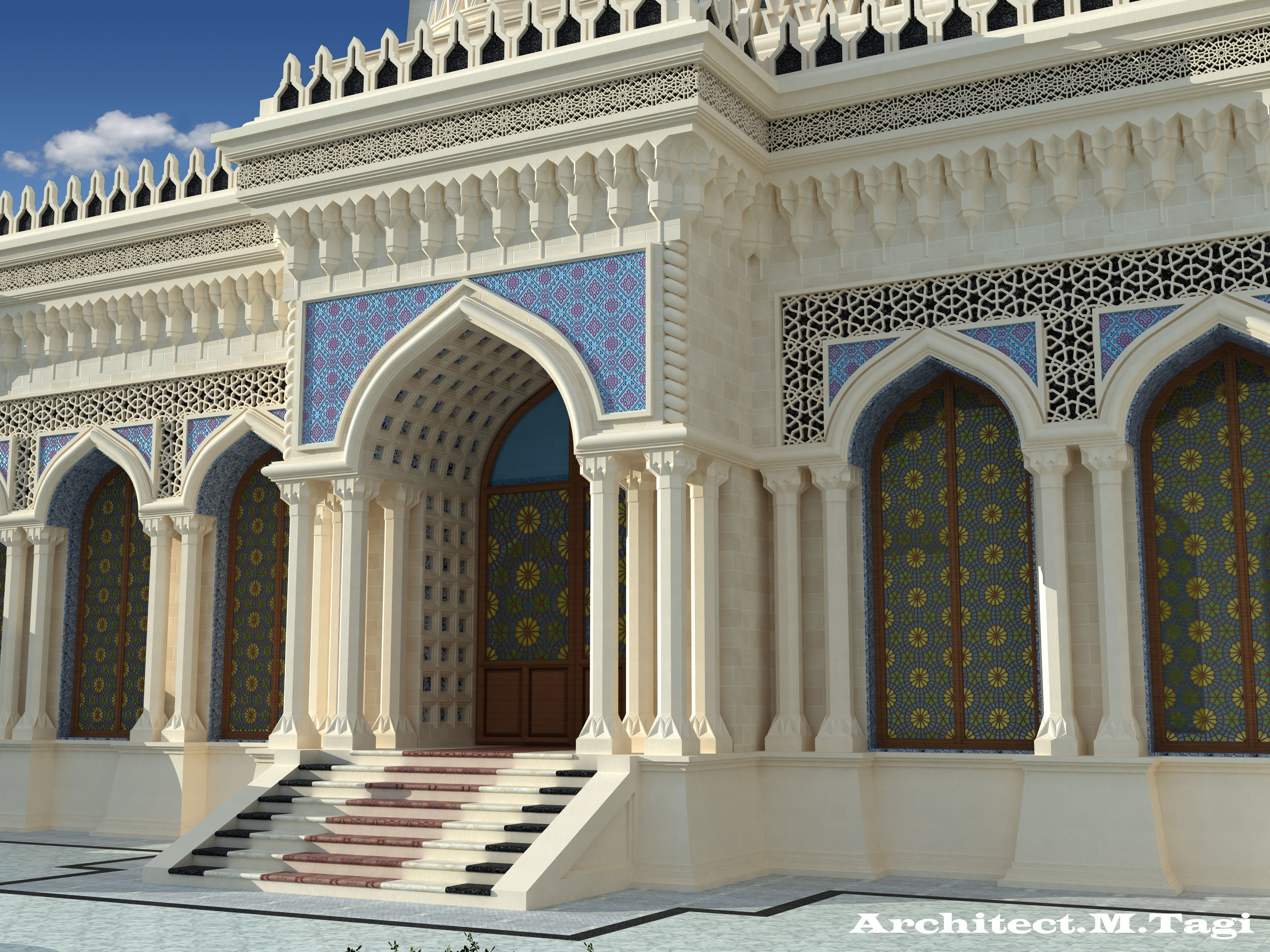 MOSQUE 3D model_9