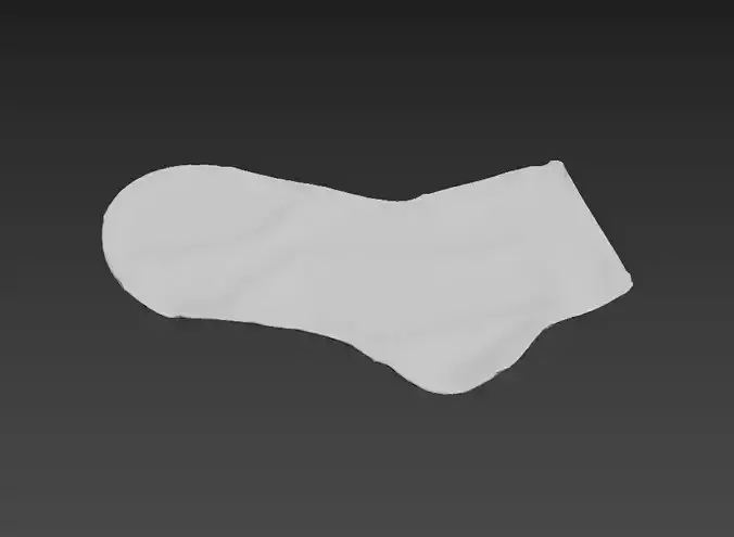sock socks calcetin calcetines foot footwear wear feet 3D model