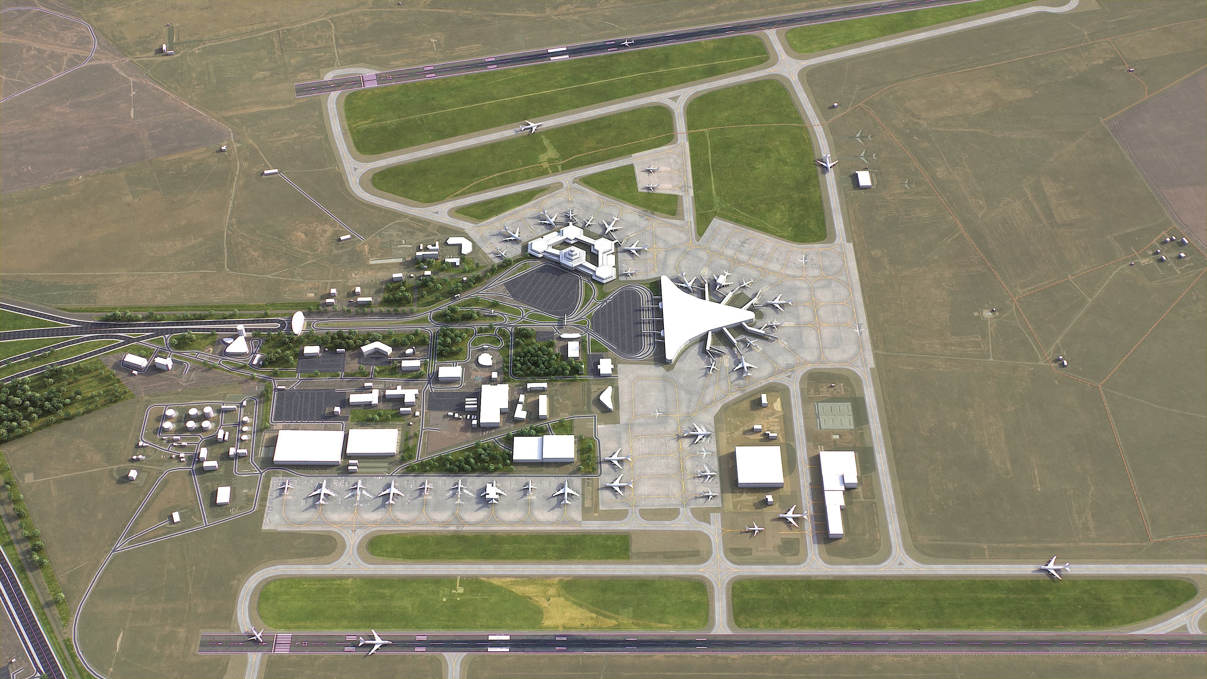 Baku - 3D City Model Low-poly 3D model_15