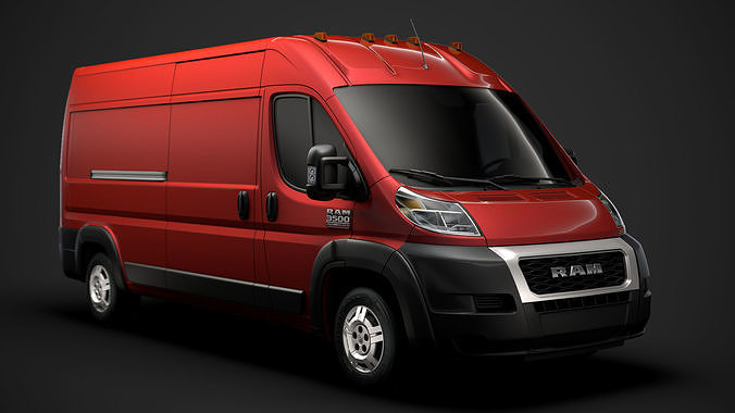 Ram Promaster Cargo 3500 HR 159WB 2020 3D model