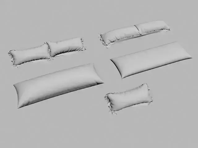 pillow collection shape bed sofa bedroom livingroom room cloth