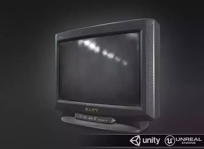 Old type TV small