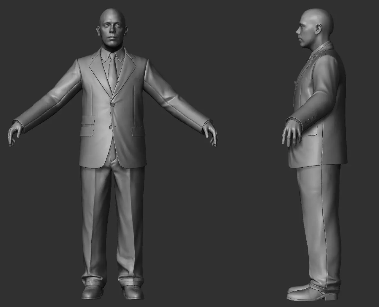 suit zbrush raw file 3D model
