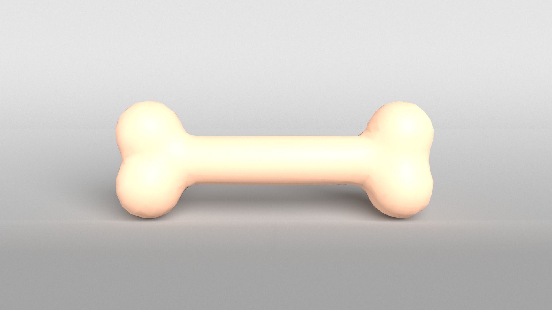 Bone v1 002 Low-poly 3D model_2