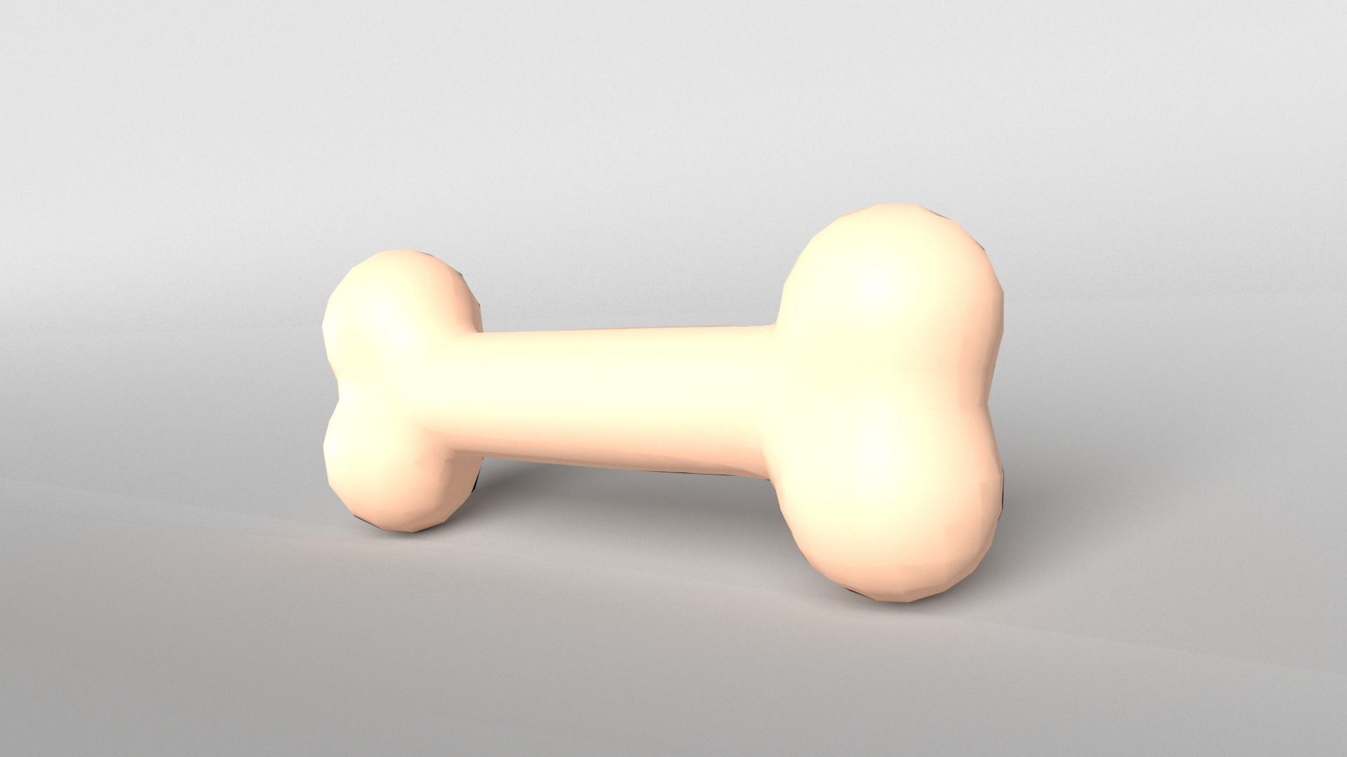 Bone v1 002 Low-poly 3D model_3
