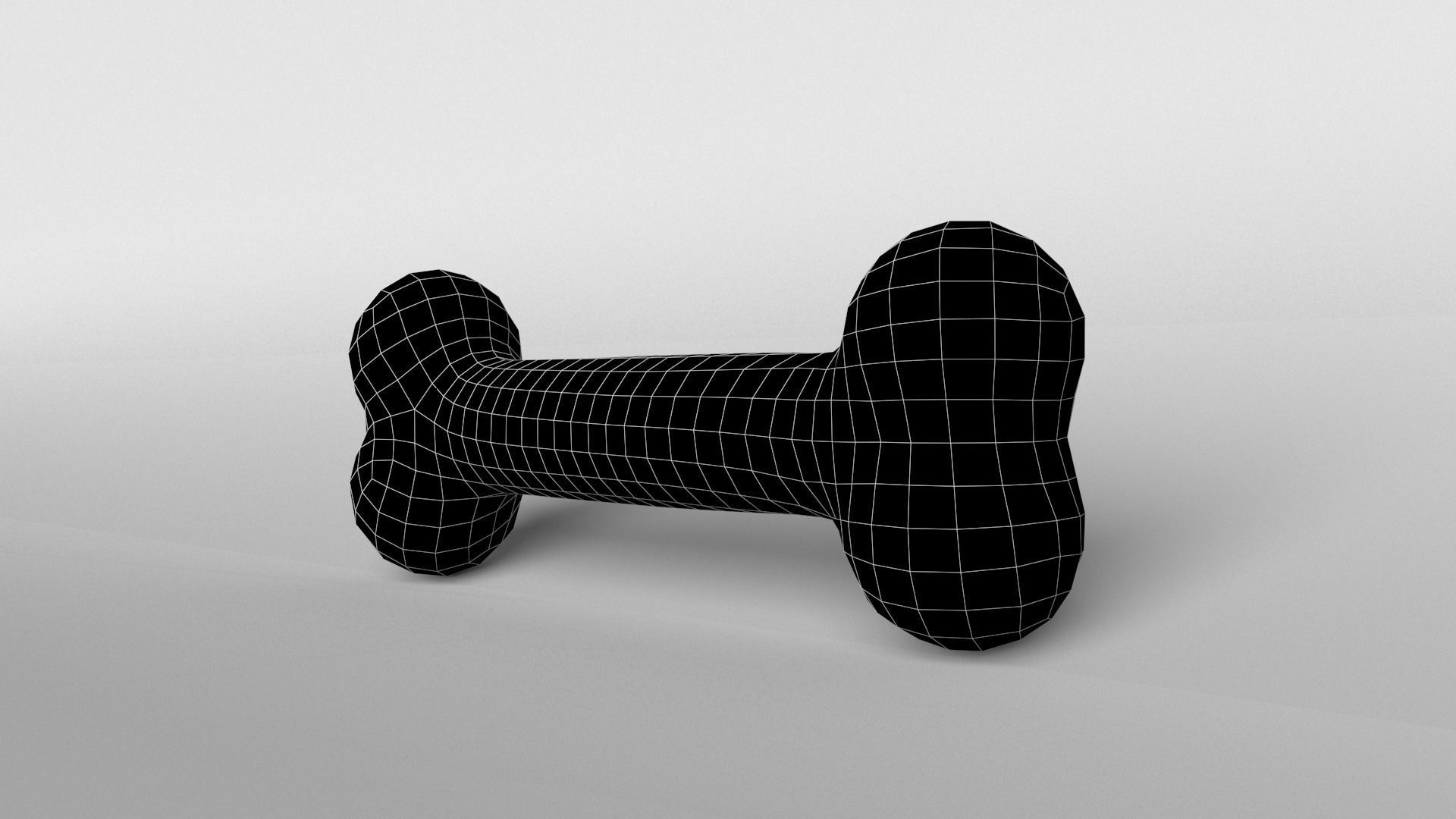 Bone v1 002 Low-poly 3D model_8