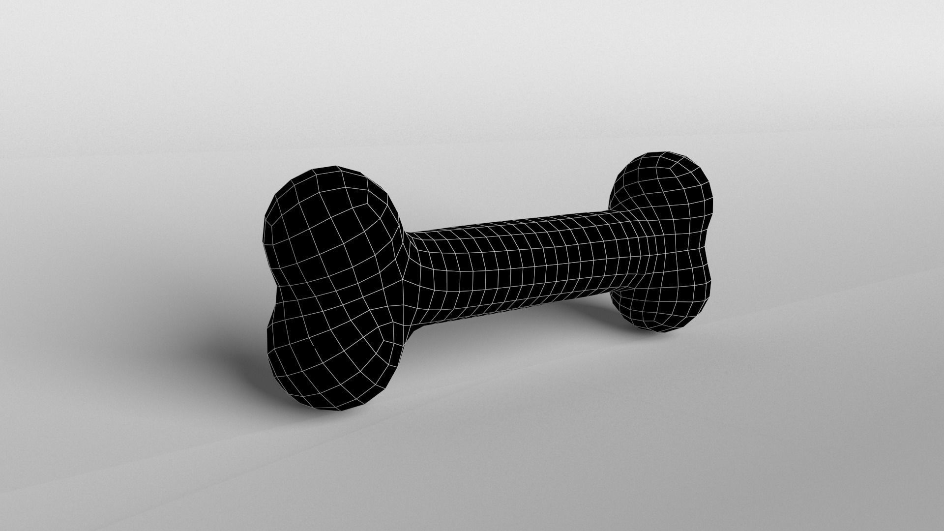 Bone v1 003 Low-poly 3D model_5