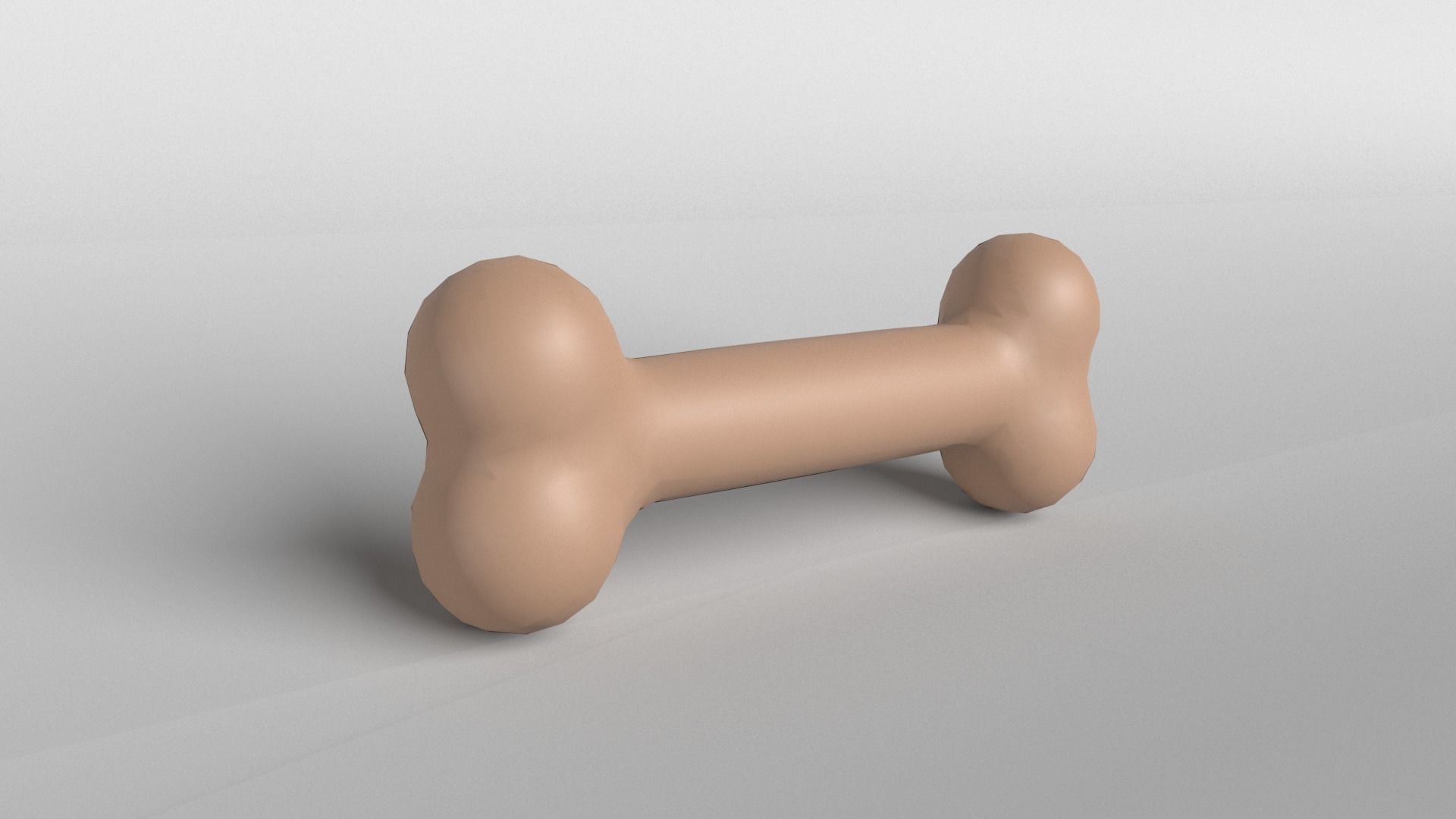 Bone v1 003 Low-poly 3D model_4