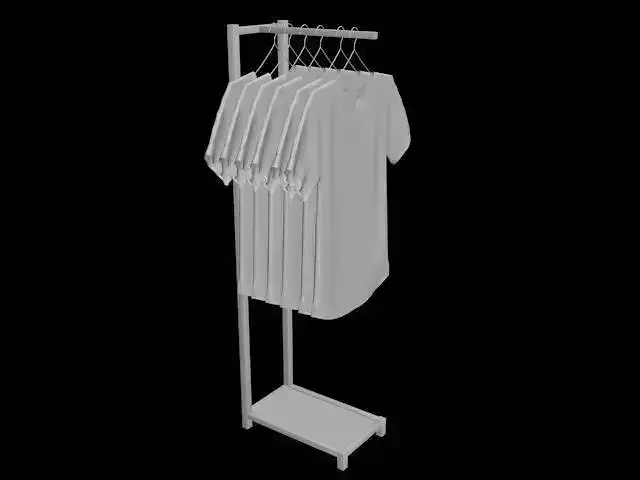 unisex woman women man men tshirt shirt rack folded hanging