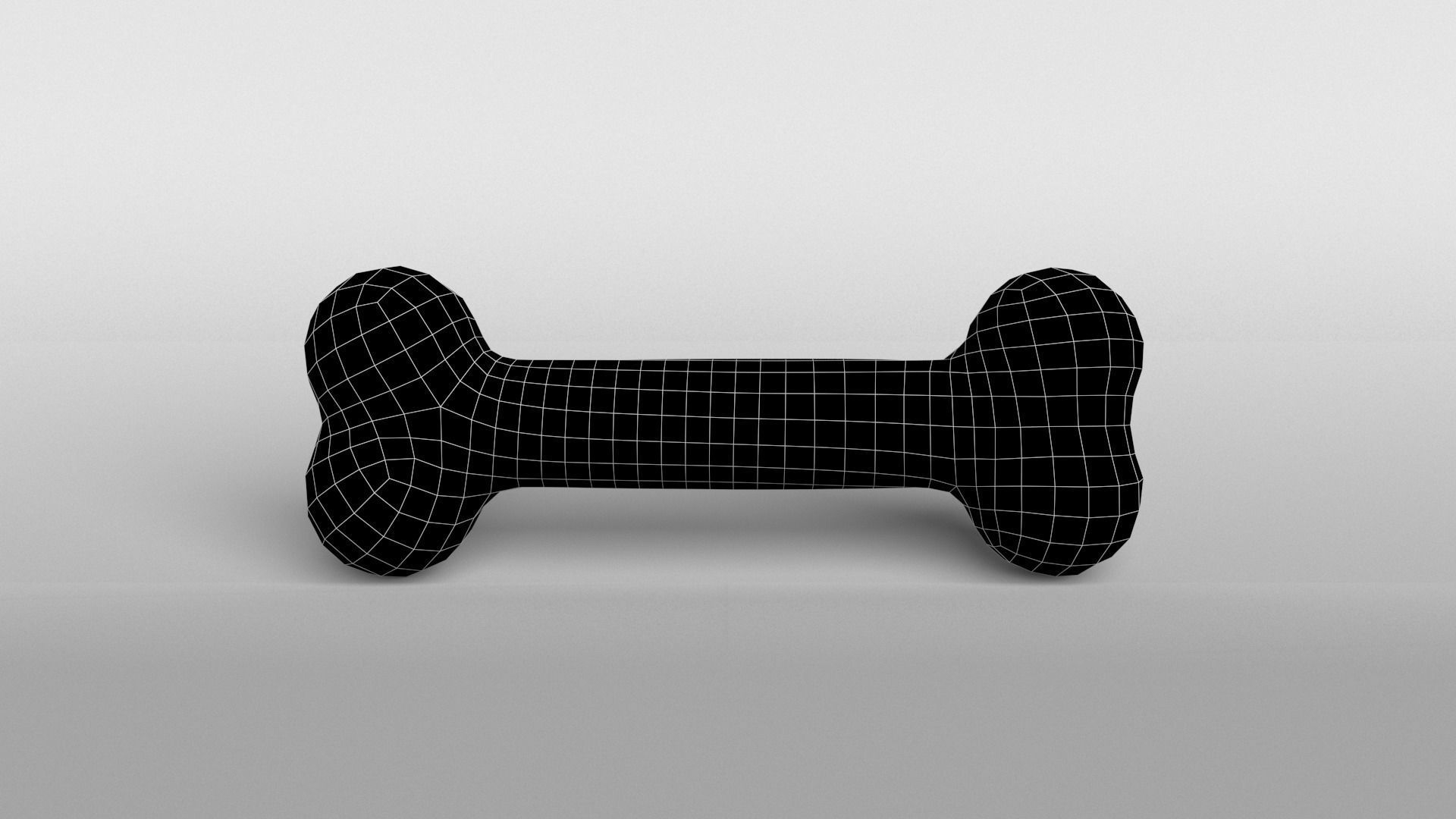 Bone v1 006 Low-poly 3D model_7