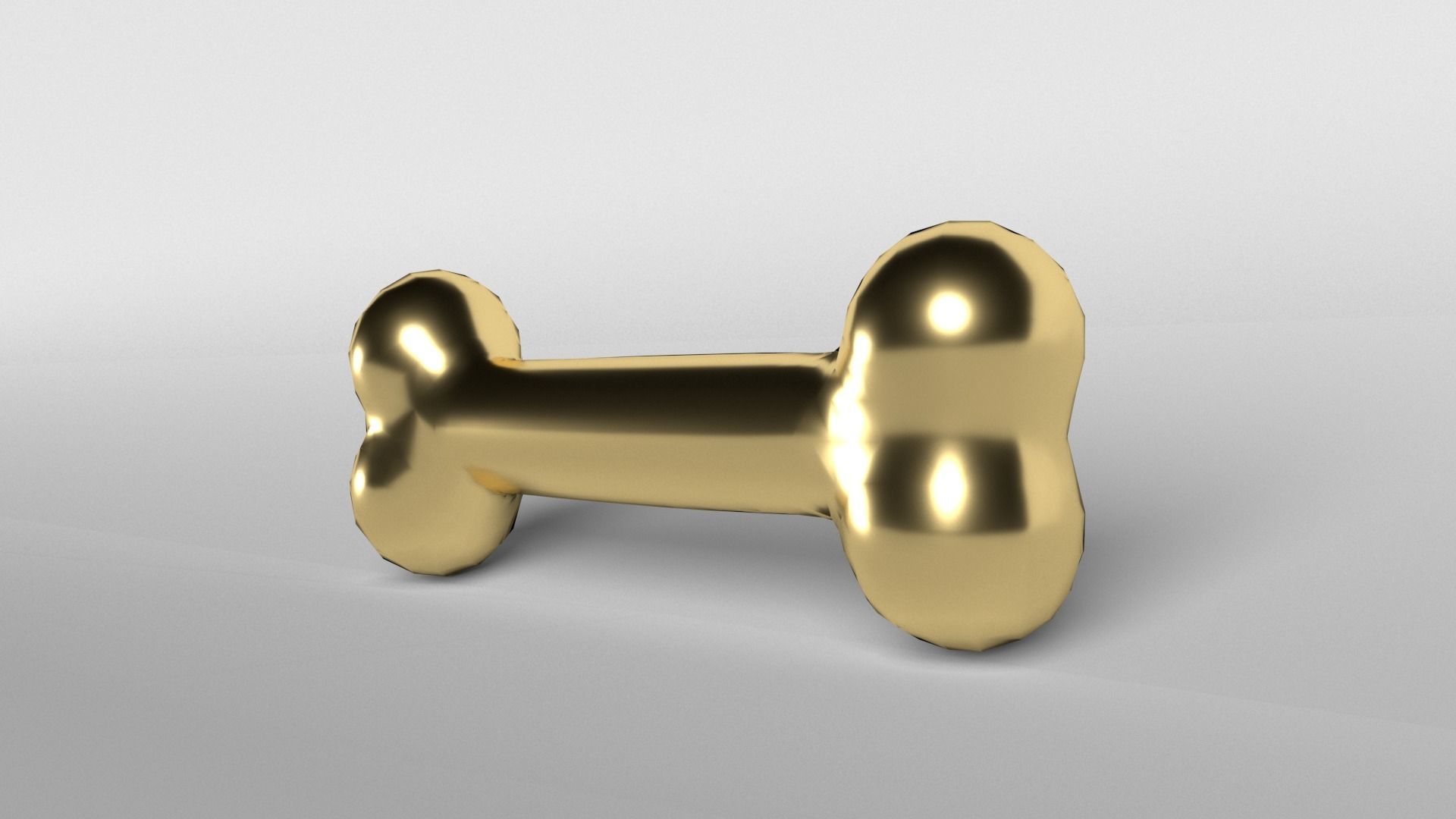 Bone v1 006 Low-poly 3D model_3