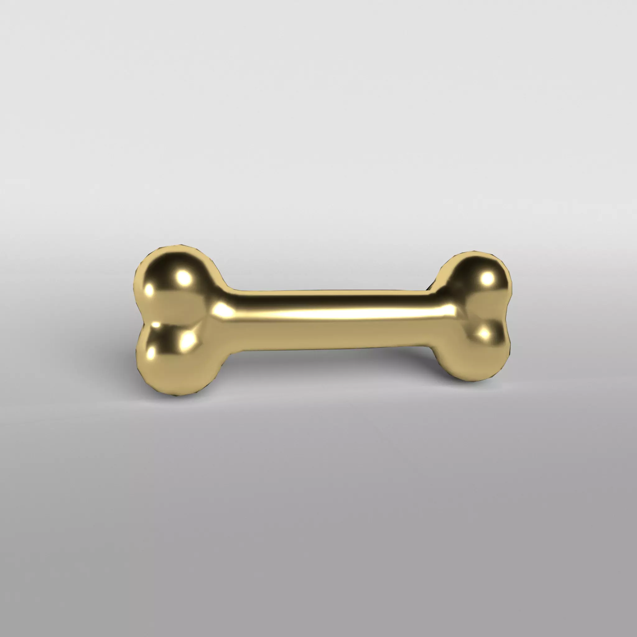 Bone v1 006 Low-poly 3D model_0