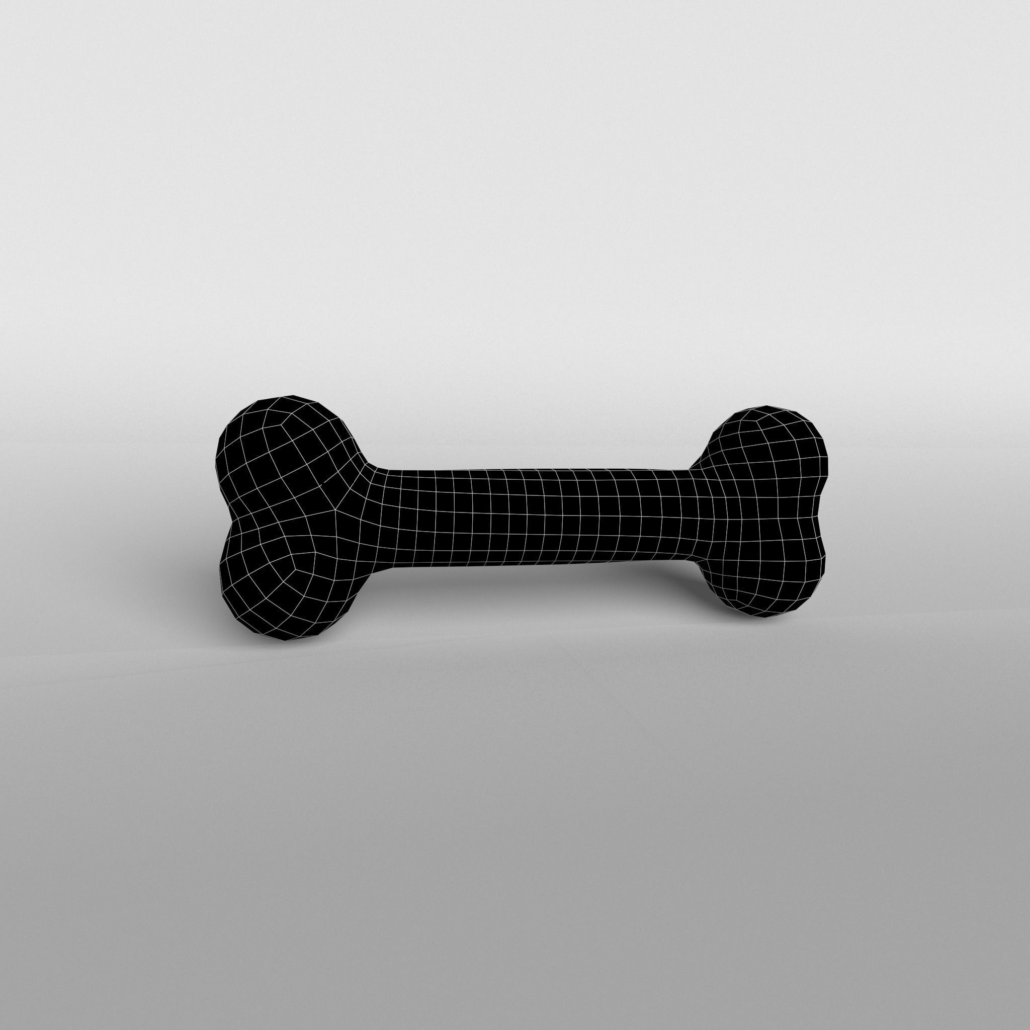 Bone v1 006 Low-poly 3D model_6