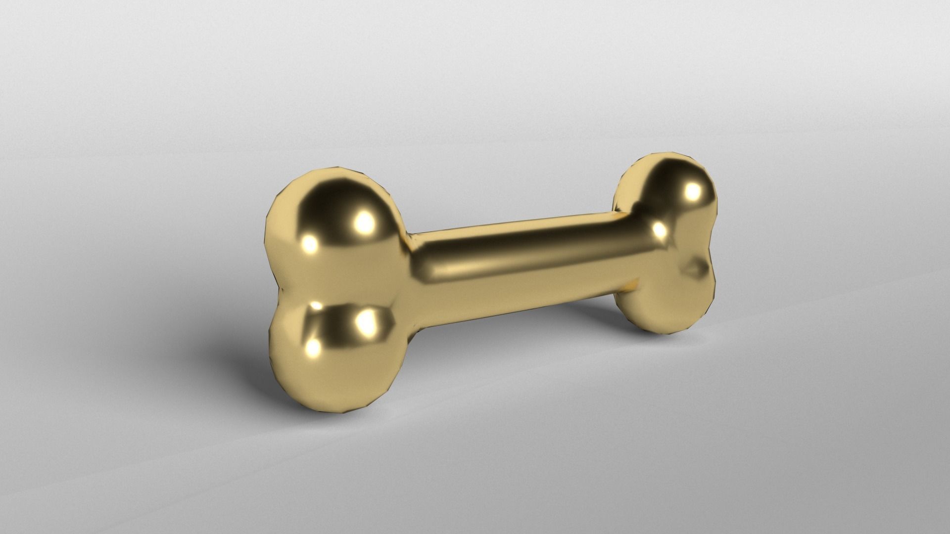 Bone v1 006 Low-poly 3D model_4