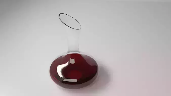 Decanter 1 with Liquid